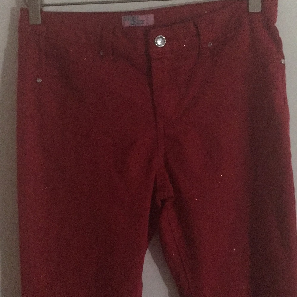COPY - Shimmering jeans, look like teen size.